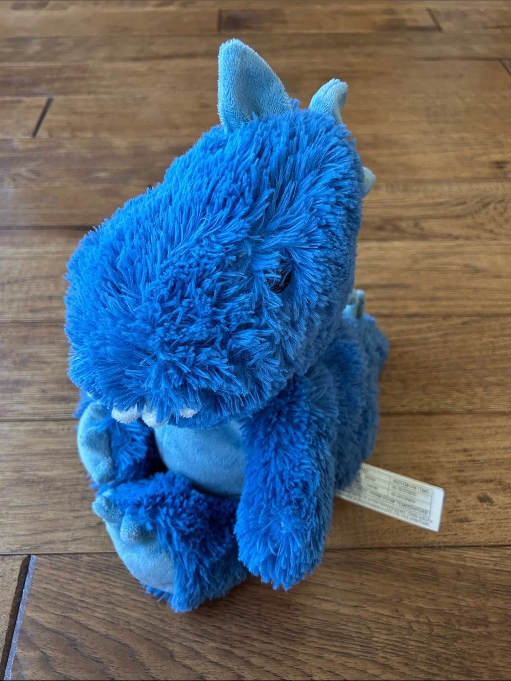 Warmies T-Rex Warmies Blue Dinosaur Weighted Lavender Stuffed Animal Plush